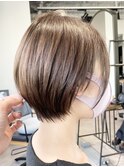 《Mimosa》束感のある丸みショートヘア◎ ショートカット◎