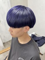 プライズ アイリス 池袋東口店(prize Iris)&nbsp;韓国風マッシュ/ブルーラベンダー