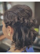 ニシンザ(NISHINZA)&nbsp;ハーフアップ