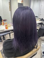 アジールヘア 所沢プロペ通り店(agir hair)&nbsp;イメチェンラベンダー似合わせダークラベンダー所沢練馬