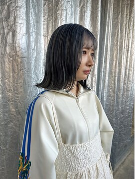 ステップボーンカット トーキョー(STEP BONE CUT TOKYO) 【ステップボーンカット】外ハネスタイル/デザインカラー