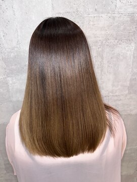 スキル 石岡(SKILL) 髪質改善ストレート/ニュアンスカラー