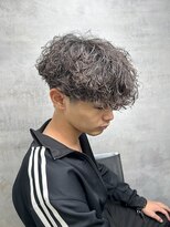 ネクスト 静岡店(NEXT)&nbsp;MEN'S HAIR カルマパーマ ダークアッシュ ニュアンスパーマ