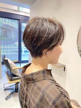 ロア(LOA) コンパクトショート耳掛けグレージュ