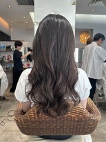 クーラ(Cura)&nbsp;【Cura原宿】話題のコテ巻き風パーマ☆ミルクティーベージュ