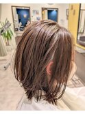 レイヤーボブのくびれヘアスタイル☆彡