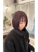 ボルドーカラー