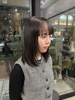 アイフィ(iFY)&nbsp;【iFY 大川】ミディアムレイヤー×オリーブカラー