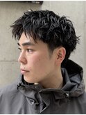スパイキーショート メンズショート ピンパーマ