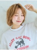 ふんわりエアリーショートボブ