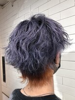 ジップ 土気あすみが丘店(ZIP)&nbsp;メンズマッシュ/ネイビー/パープル/ブリーチ/ダブルカラー