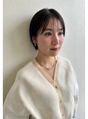 ショートヘア／ショートボブ／丸みショート／大人ショート