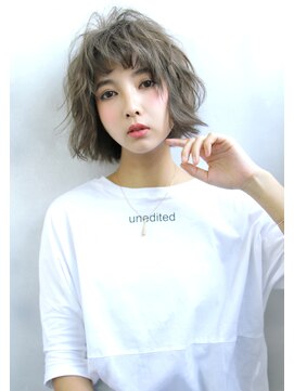 ロゼ 六甲道(ROSE) 【ROSE】レイヤーボブ＿ブリーチ＿パーマ＿ダブルカラー