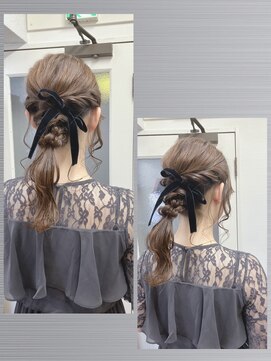 ビーンヘアスタジオ 蒲田(Bean hair studio) 高めポニー