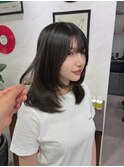 顔まわりレイヤーヘア×髪質改善