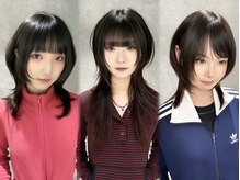 顔まわりの印象を整える、SNSでよく見る韓国シャギーレイヤーカット。