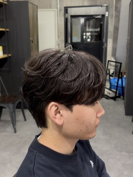 ビカムメンズヘアー 栄店(become men's hair) ニュアンスシースルー/韓国ヘア/韓国メンズヘア