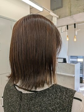 ナビバイケンジ(NaVI by KENJE) 抜け感くびれ外ハネボブ30代40代◎大人可愛い外ハネボブ