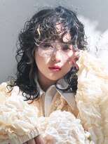 アルバム 銀座(ALBUM GINZA)&nbsp;顔周りレイヤーミディアム前髪カット似合わせカット_F51351