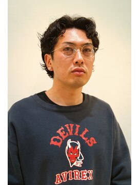 ビュートリアム 鎌倉小町(BEAUTRIUM) ゆるめパーマ大人ショート[渡沼一喜]