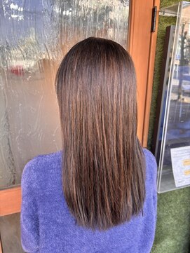 マーブル ヘアー(marble hair) 大人ハイライト