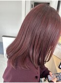 ブリーチなし◎デイジーレッド