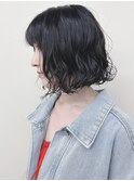 ＊ふわふわボブ大人ボブパーマゆるふわパーマニュアンスパーマ