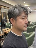 シンプルだけど差がつく大人メンズカット