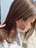 【人気☆No.1髪質改善】カット+カラー+高濃度ケラチントリートメント
