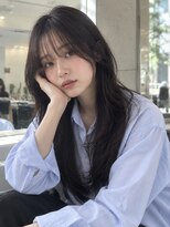ユイマァル 倉敷(YUIMARL)&nbsp;倉敷20代30代★髪質改善★レイヤーカット★ダークグレージュ★