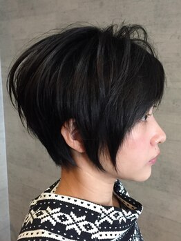 ヘア ファクトリー リベット(hair factory Rivet)の写真/【徳島駅チカ/ウルトラファインバブル『FAVON(ファボン)』導入★】再現性の高さの秘密はカット技術にあり！