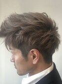 刈り上げ ウェットショート ツーブロック