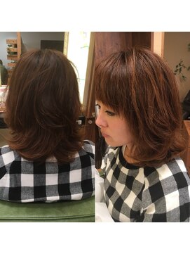 ピッカヘアーデザイン(PICKA hair-design) パーマしっかりセミロング