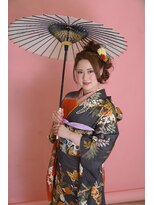 トータルビューティーサロンカワニシ&nbsp;まとめ髪と着付け