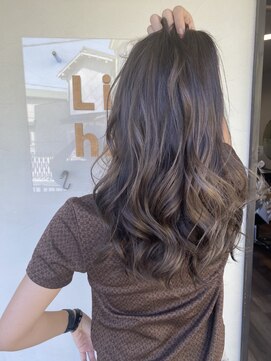 リーフ ヘア 上田美容研究所(Lief hair) ベージュグラデーション
