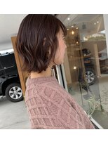 トレス(tresses) ラベンダーブラウン×肩上レングス