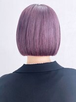 アルバム 銀座(ALBUM GINZA)&nbsp;ラベンダーボブ_くびれヘアビタミンカラー_ba335291
