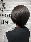 丸みショートスタイル