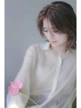 マロウ(mallow) 《花屋併設》シースルーアンスリウム/ミルクチョコレート