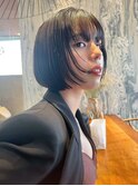 大人ボブ/前上がりボブ/表参道
