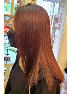 ヘアーメイク デコ トウキョウ 錦糸町店(hair make Deco. Tokyo) 水素トリートメントとオーガニックカラーでツヤサラに