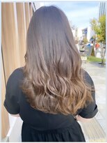 ブレンドバイハピネス(Blend by happiness)&nbsp;ロング・巻き髪・ベージュ・髪質改善
