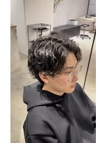 サルファ ヘアデザイン 名古屋 丸の内(S.ALPHA HAIR DESIGN)&nbsp;波巻きセンターパート