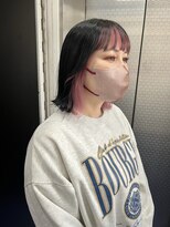 ホワイト 梅田(white)&nbsp;#サクラピンク×前髪インナー