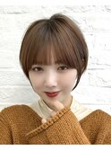 ウザバング　小顔補正立体カット　こなれヘア　おおばたける