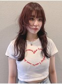 ウルフ　レイヤー　韓国ヘア　ハイレイヤー　【大宮美容室】