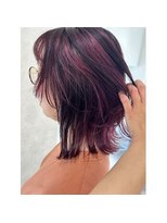 バズ(BUZZ) ピンクバイオレッドでカラー遊び★秋山