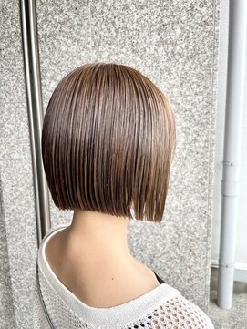 オーガニックエコ 川越(organic+eco) 大人かわいいぷつっとボブ♪