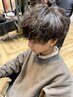 【辻指名】メンズパーマ＋頭皮ケアTr　14500