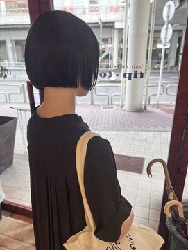 チップタップ 町田店(tip top) コンパクトなミニボブ◯